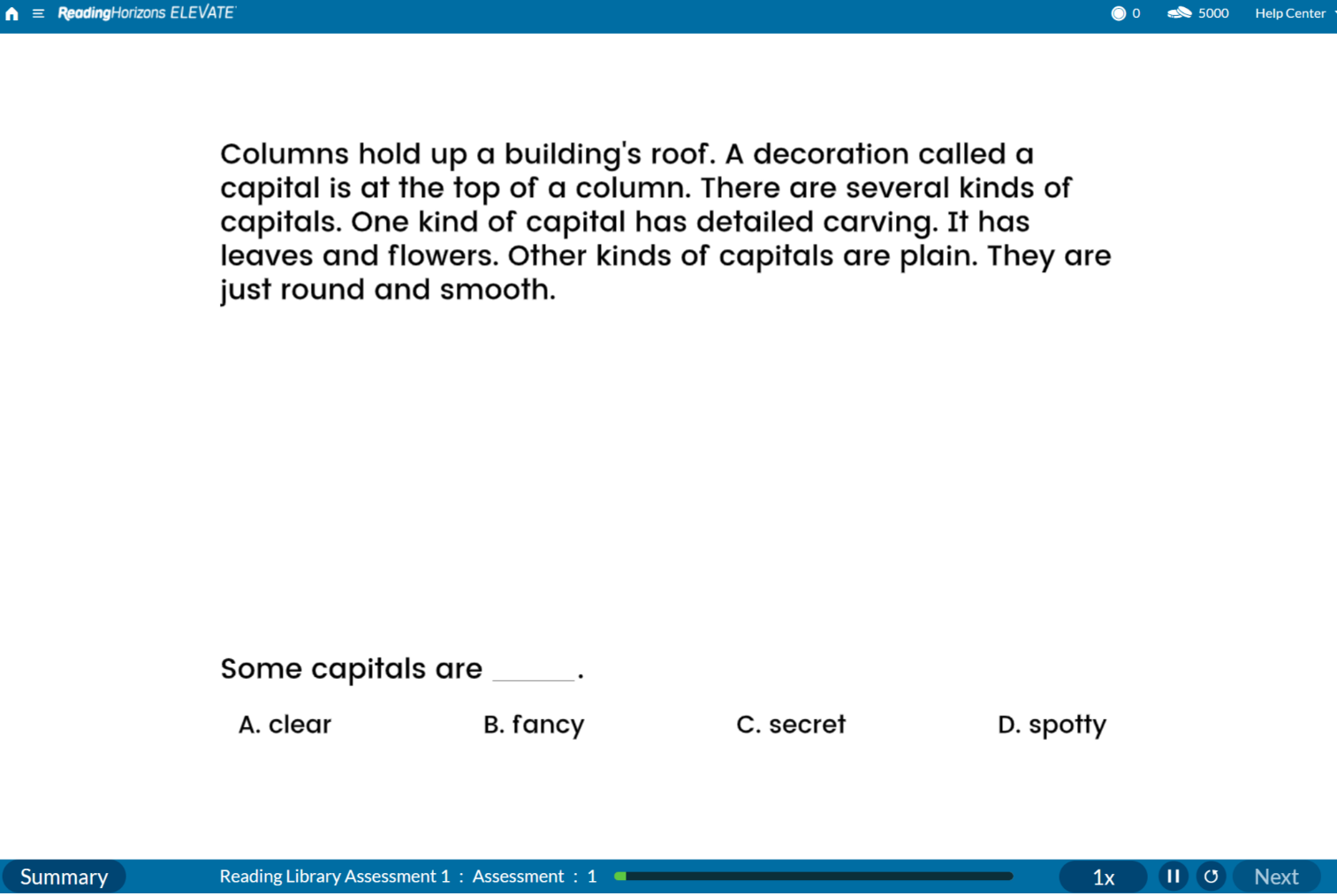 What assessments do my students take at the beginning of the Reading