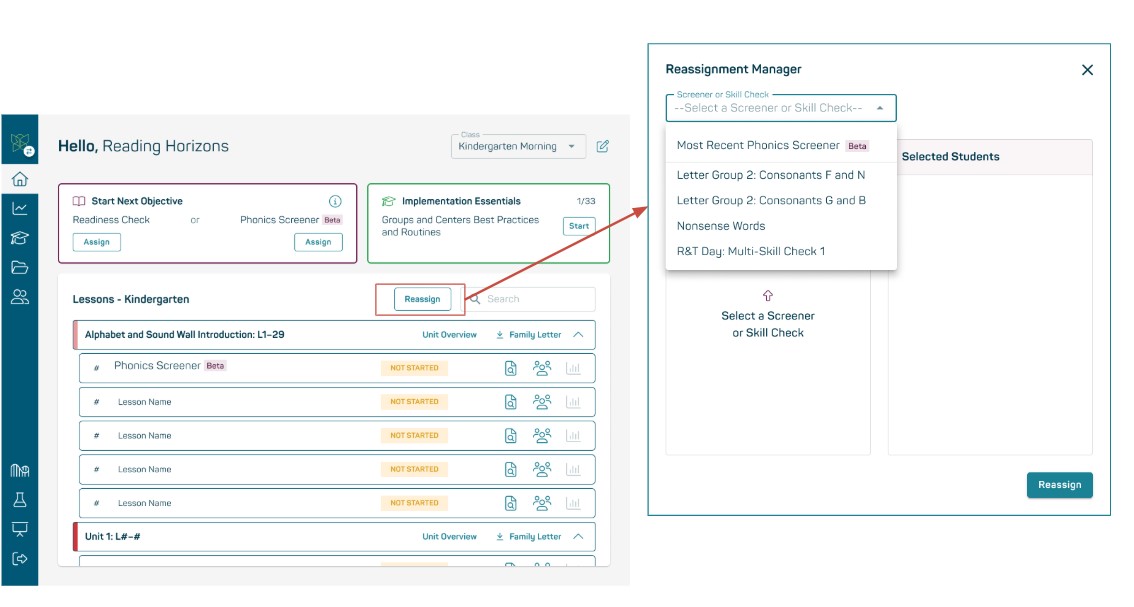 Can I reassign more than one Skill Check to a student?